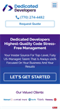 Mobile Screenshot of dedicateddevelopers.com